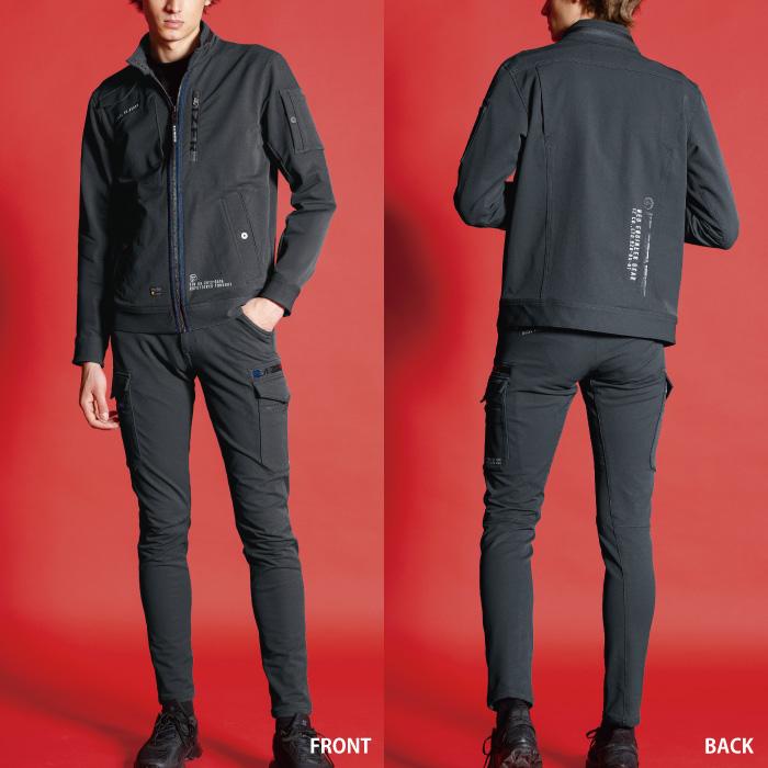 着せ替え服・アウトフィット __ I'Z FRONTIER アイズフロンティア 作業服 上下セット 5860 ストレッチ