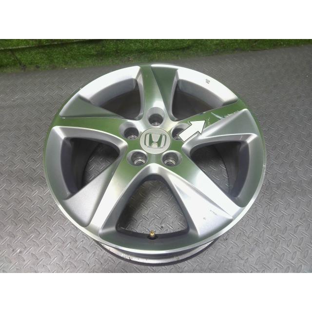 中古純正アルミホイール 17インチ 7.5J+55 PCD114.3mm5H ハブ径64mm 傷有｜izm-rcparts｜02