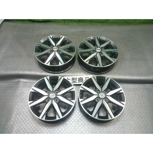 中古純正アルミホイール4本セット 15インチ 4.5J +46 ハブ径56mm