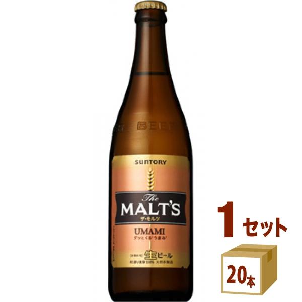 ビール サントリー ザ モルツ 中瓶 500ml 20本 beer｜izmic-ec