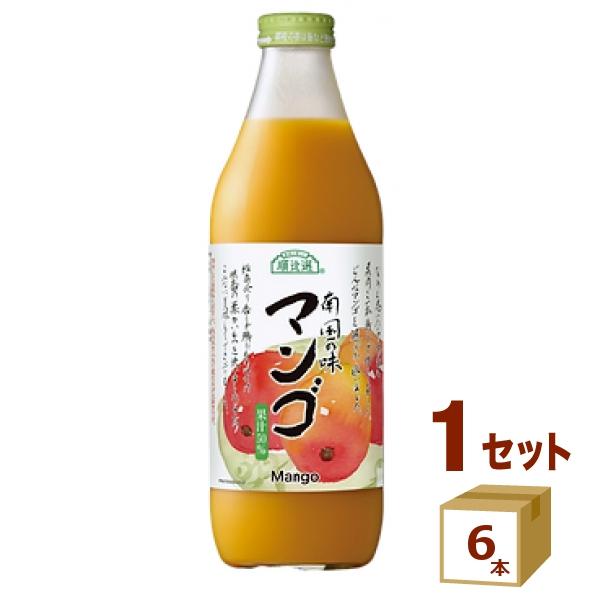 順造選 マルカイ マンゴ マンゴージュース 瓶 1000ml×6本 : イズミック