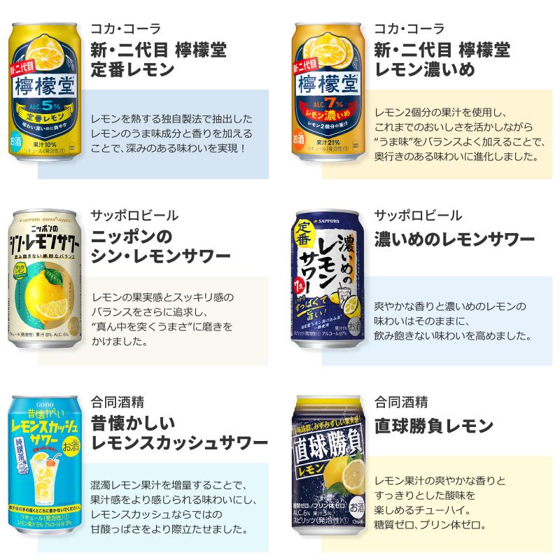 izmic（イズミック） 定番レモンサワー 飲み比べアソート 24本セット