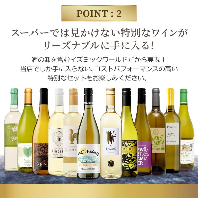 ポイント10%付与中】ソムリエ厳選 世界の白ワイン 飲み比べ 10か国 10