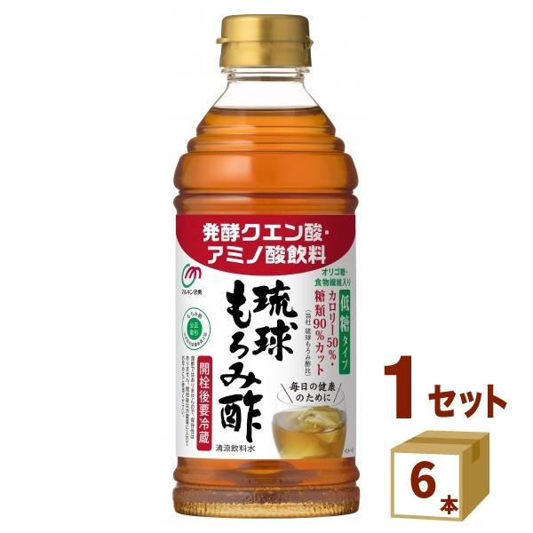 マルキン忠勇 琉球もろみ酢低糖ペット  500ml×6本｜izmic-ec