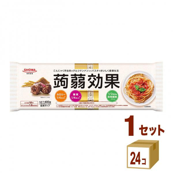 昭和産業 (SHOWA) 蒟蒻効果 400g（80g×5束）×24袋入
