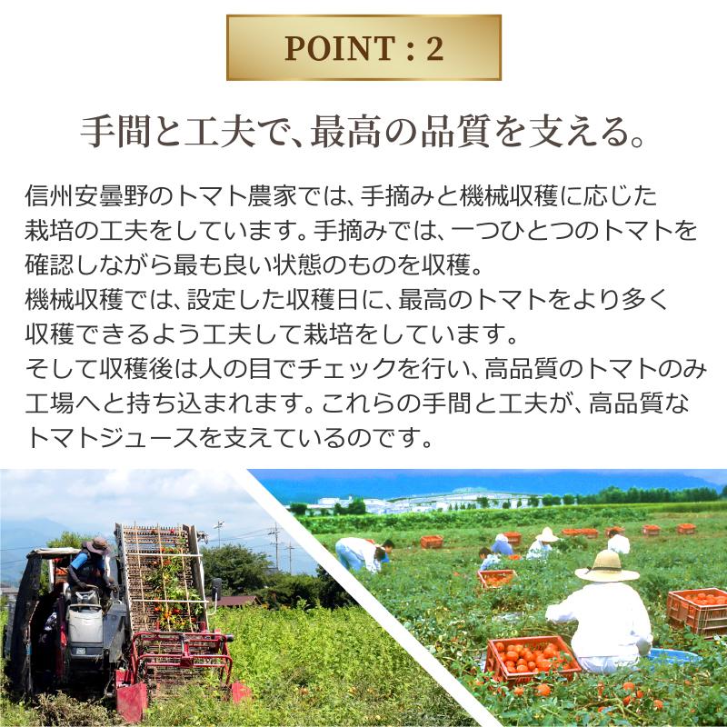 ゴールドパック 2026年 新物 信州・安曇野トマトジュース(無塩