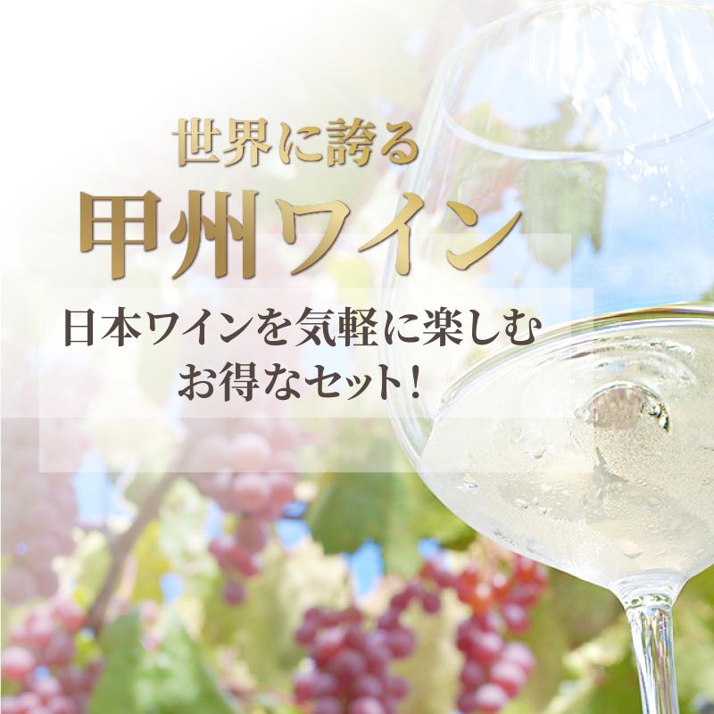 甲州づくし 山梨県産甲州 飲み比べ3本セット GI山梨 日本ワイン 白