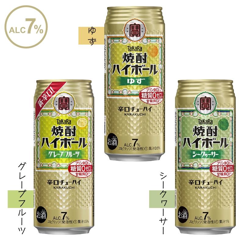 宝酒造 チューハイ タカラ 焼酎ハイボール 選べるセット 500ml 2ケース