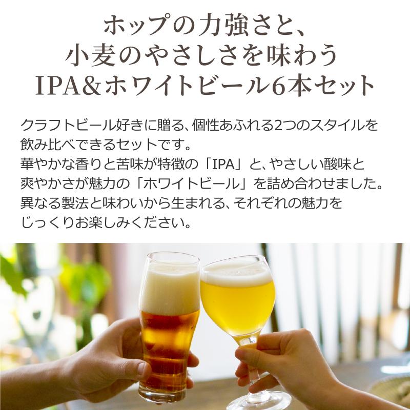 クラフトビール IPA&ホワイトビール飲み比べ6本セット craftbeer