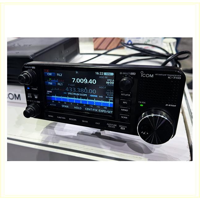 仮予約受付】IC-7110（HF/100W VU/50W） アイコム HF/50/144/430MHz
