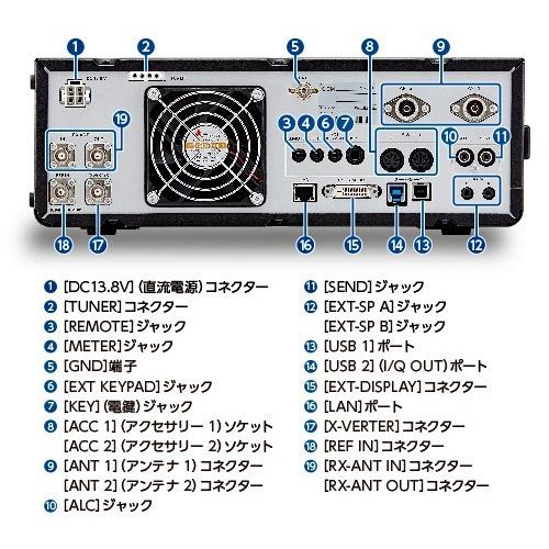 IC-7610M（50W）　アイコム　HF + 50MHz帯（SSB/CW/RTTY/PSK31・63/AM/FM）　トランシーバー　アマチュア無線　IC7610M（お取り寄せ） |  | 04