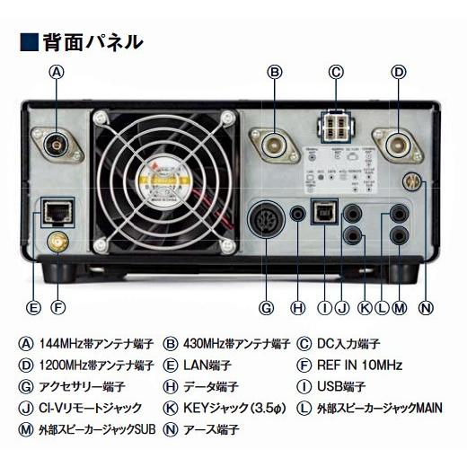 IC-9700S(20Wタイプ) アイコム 144MHz+430MHz+1200MHz SSB/CW IC-9700S(20Wタイプ) アイコム 144MHz+430MHz+1200MHz SSB/CW