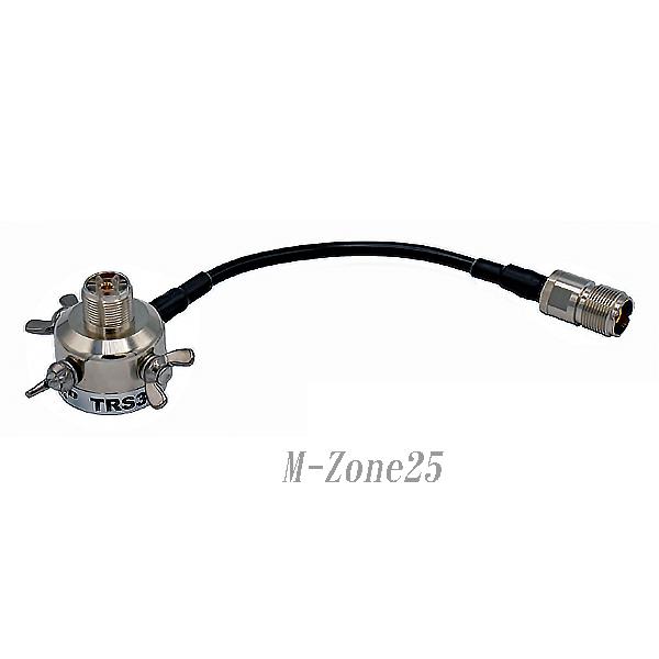 TRS3　第一電波工業（ダイヤモンド）　カメラ三脚用取付金具（アース取付用蝶ネジ付）　TRS-3