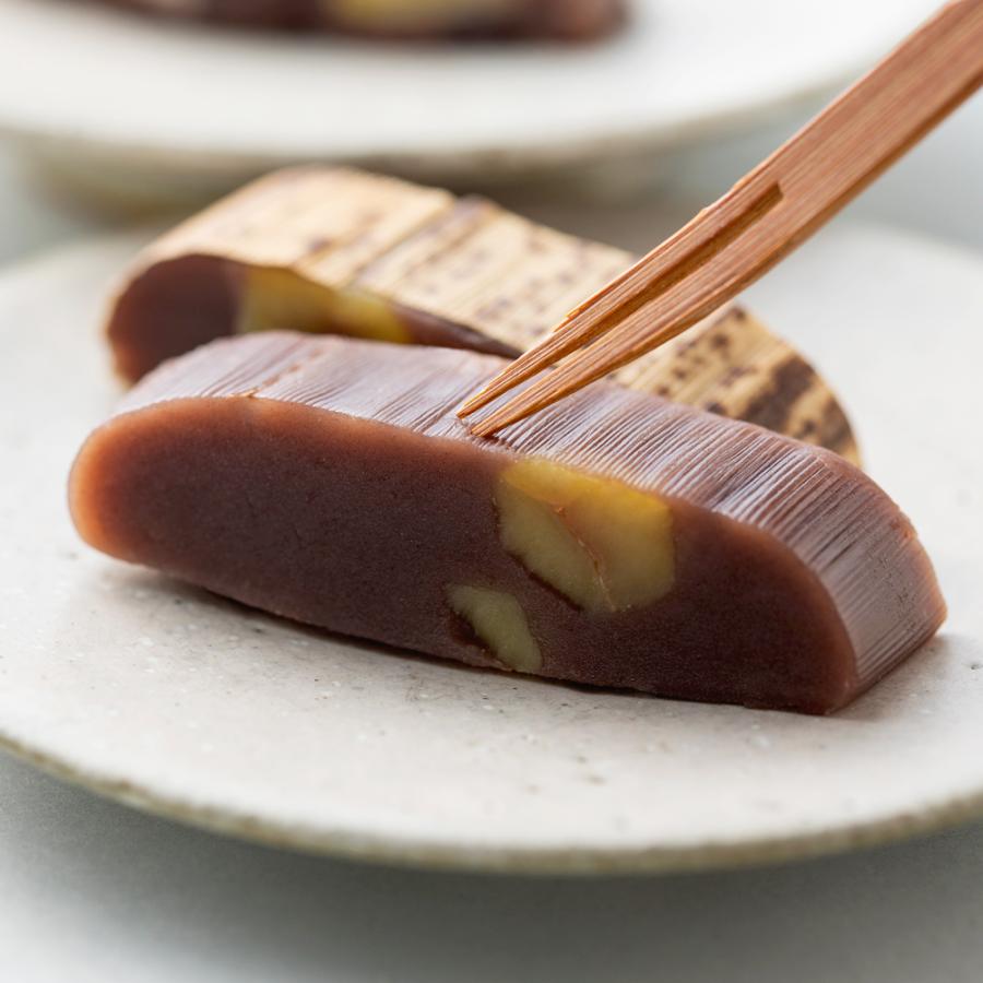 ゆゆゆ◆利平栗蒸し羊羹2本 大-2本入】いでゆむし極上栗蒸羊羹 : 羊羹と饅頭の伊豆柏屋