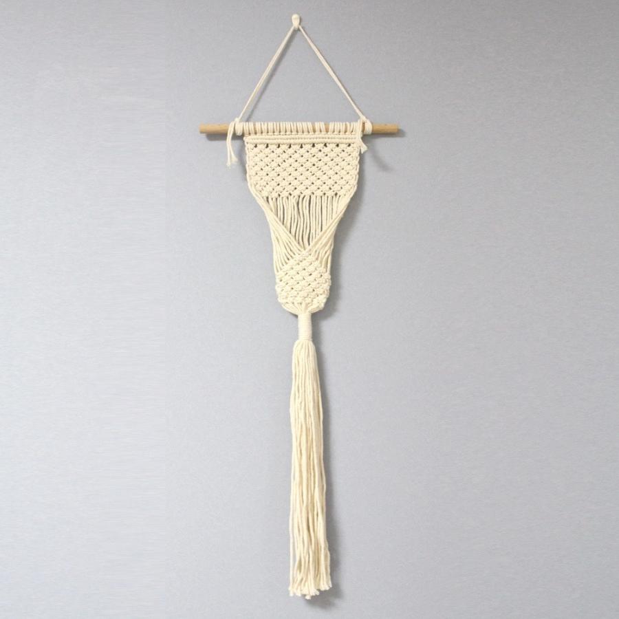 マクラメタペストリー 壁掛け ウォールデコレーション インテリア ポケット | 