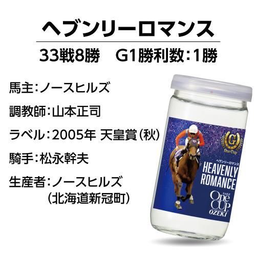 (18.19日+P6%) 大関 上撰 ワンカップ G-OneCup 感動編 送料無料 G1 日本酒 清酒 競馬 180ml×30本 Ｇ1 レース 数量限定 名馬ラベル 長S｜izumise｜02