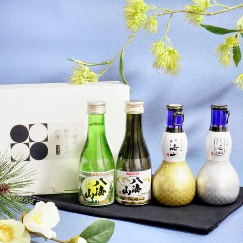 八海山 日本酒 飲みくらべ 4選 180ml 4本セット ギフト 箱付き 正規品