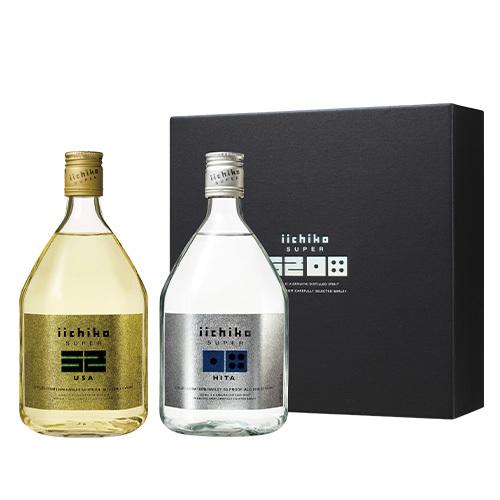 送料無料 三和酒類 iichiko SUPER USA HITAギフト 720ml 2本 ギフトBOX