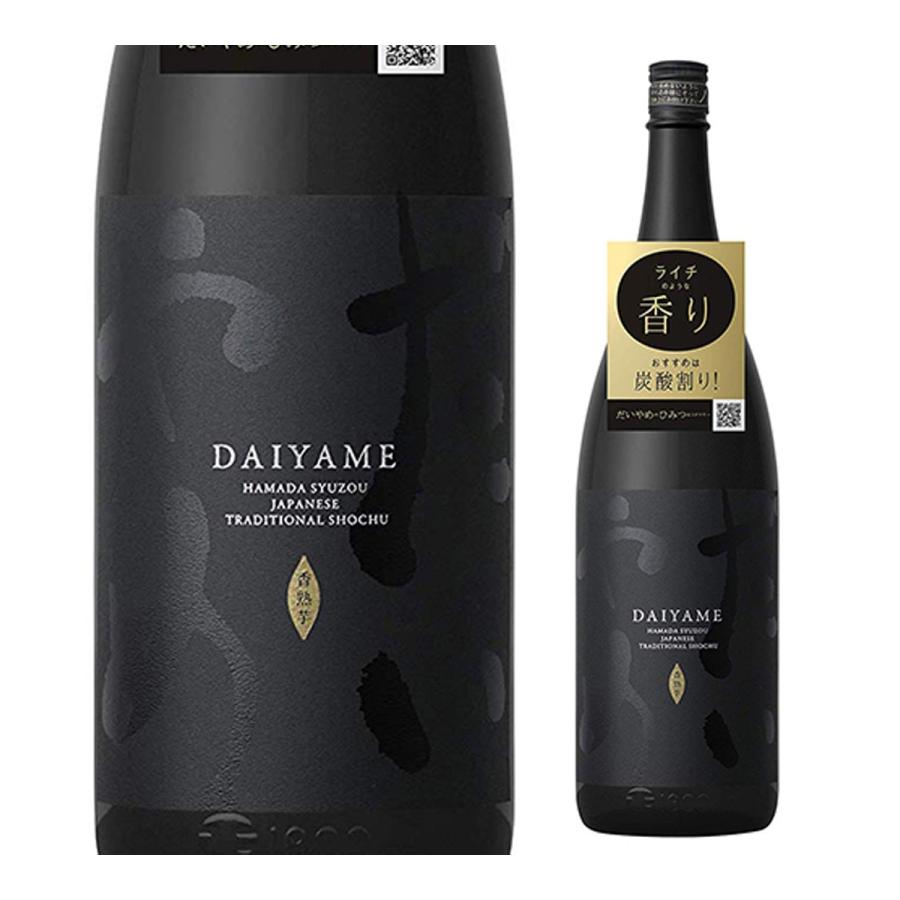 7/1限定 全品P2倍 芋焼酎 だいやめ -DAIYAME- 25度 1800ml×6本 1.8L