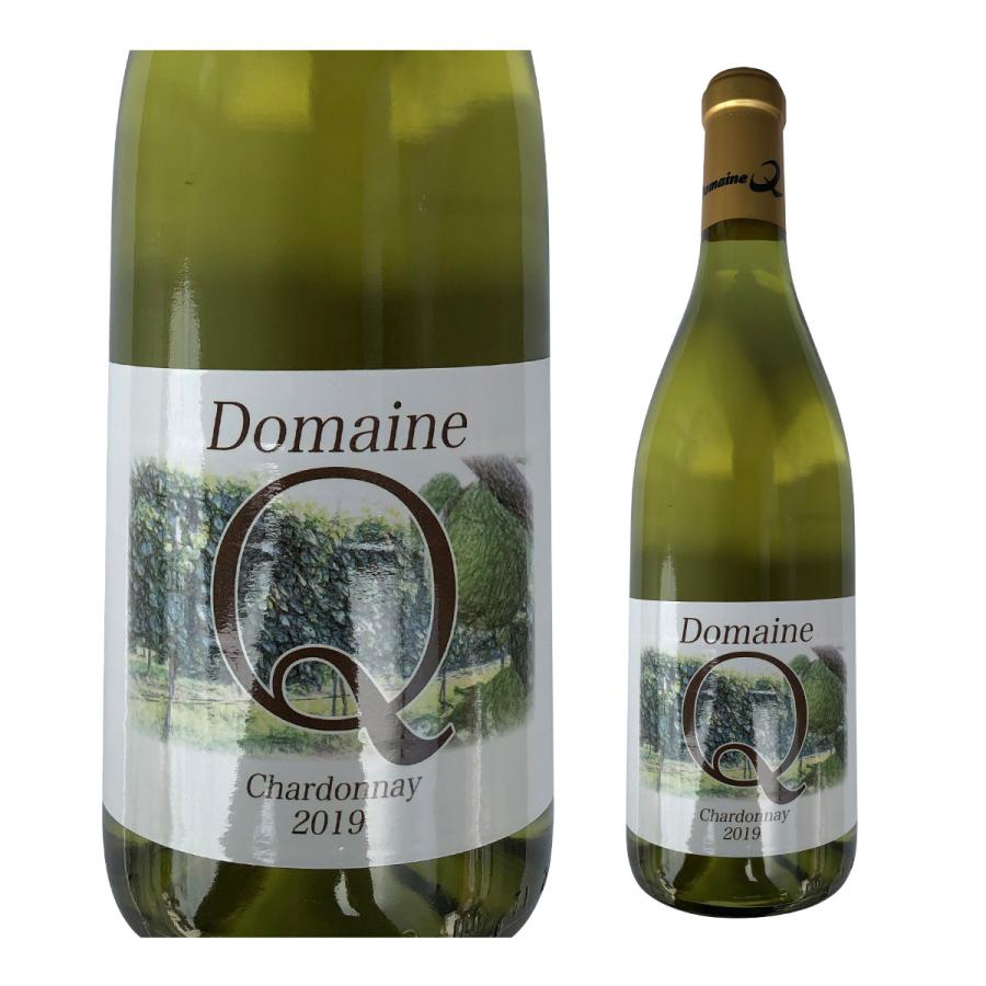 白ワイン ドメーヌQ シャルドネ 2019 720ml 長S 日本ワイン 国産