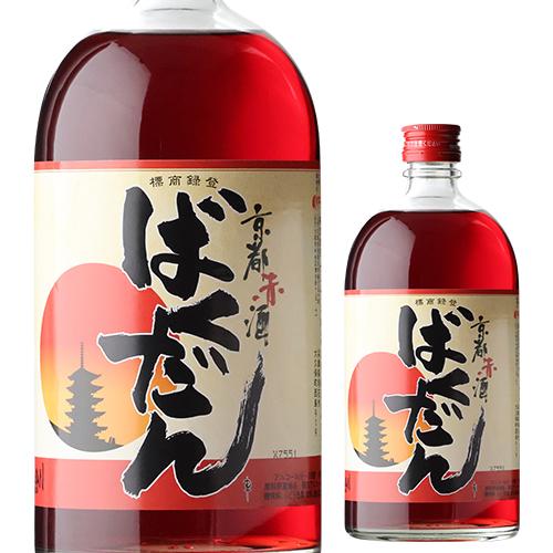 京都赤酒 ばくだん 20度 720ml 京都 ご当地カクテル サンムーン B級