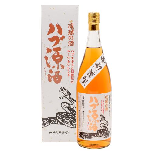 琉球の酒 ハブ源酒 35度 1.8L ハブエキス + 13種のハーブ ブレンド 1800ml 長S｜izumise｜02