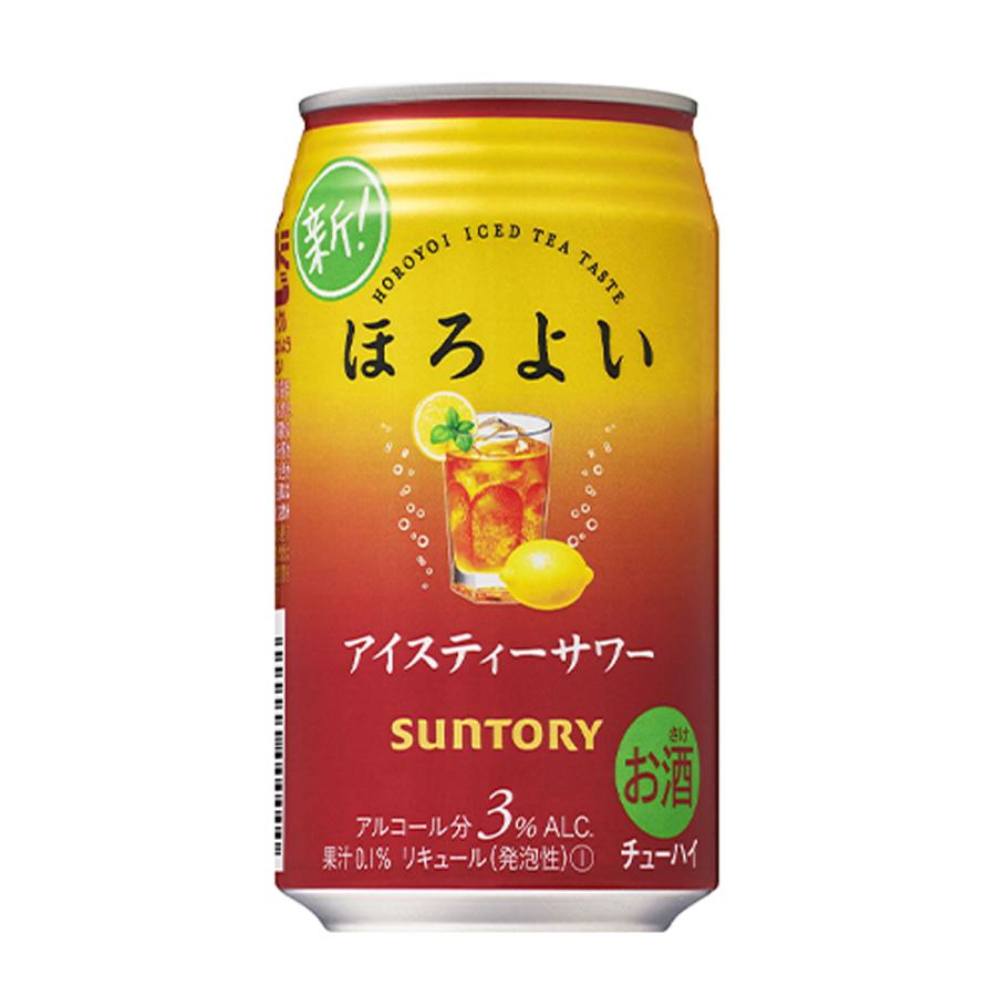 ほろよい 紅茶 送料無料 サントリー ほろよいアイスティーサワー350ml缶×4ケース(96缶)(SUNTORY)(チューハイ)(サワー)(長S)｜izumise｜04