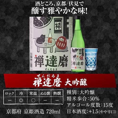12/25限定 全品P3倍 日本酒 セット 大吟醸 飲み比べ 720ml 5本 ギフト