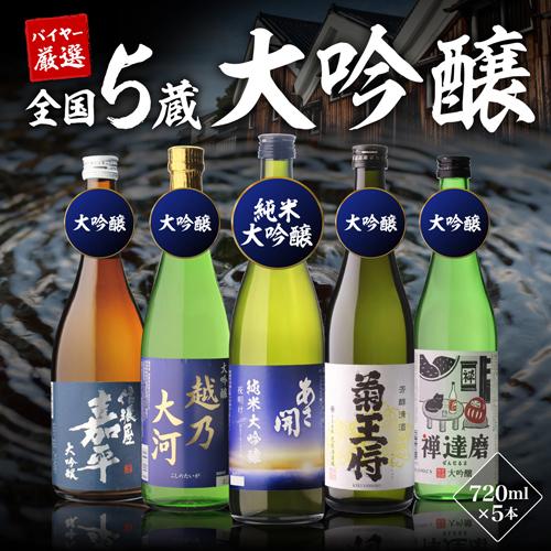 日本酒 5本セット 720ml 2025年製造 2025年製造 日本酒 720ml 2本
