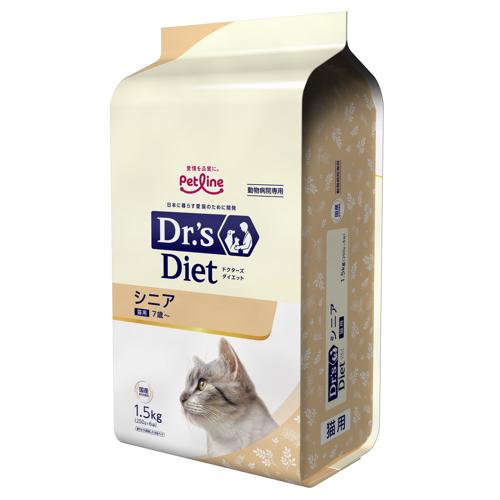 ドクターズダイエット 猫用 シニア 1.5kg（250g × 6袋） Dr's Diet