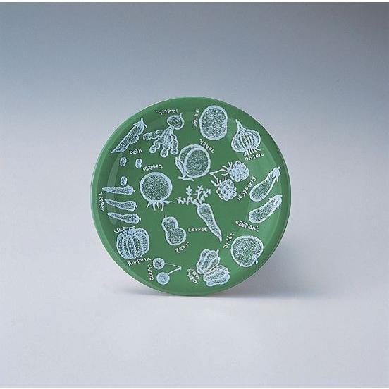 人気商品取り寄せ商品 業務用漆器　耐熱ABS樹脂　寿司皿 グリーンベジタブル    15φ×2.1cm