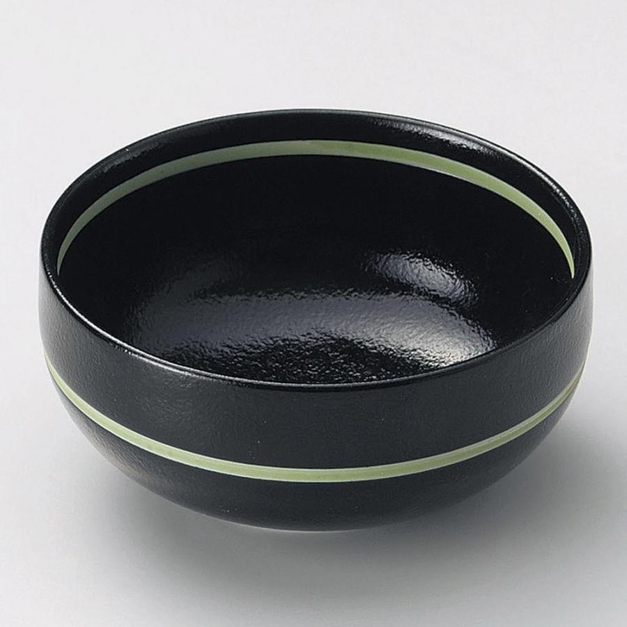 取り寄せ商品 業務用食器 黒ゆずライン玉割 11.5×5.5cm 天皿・呑水