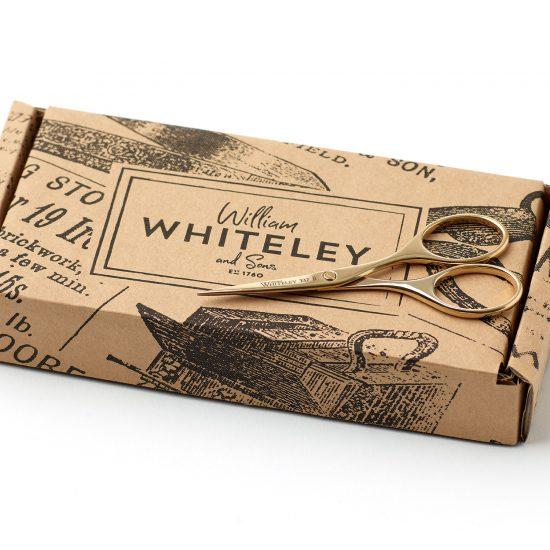 新品】William Whiteley 英国製 刺繍はさみ 4インチ 新品】William