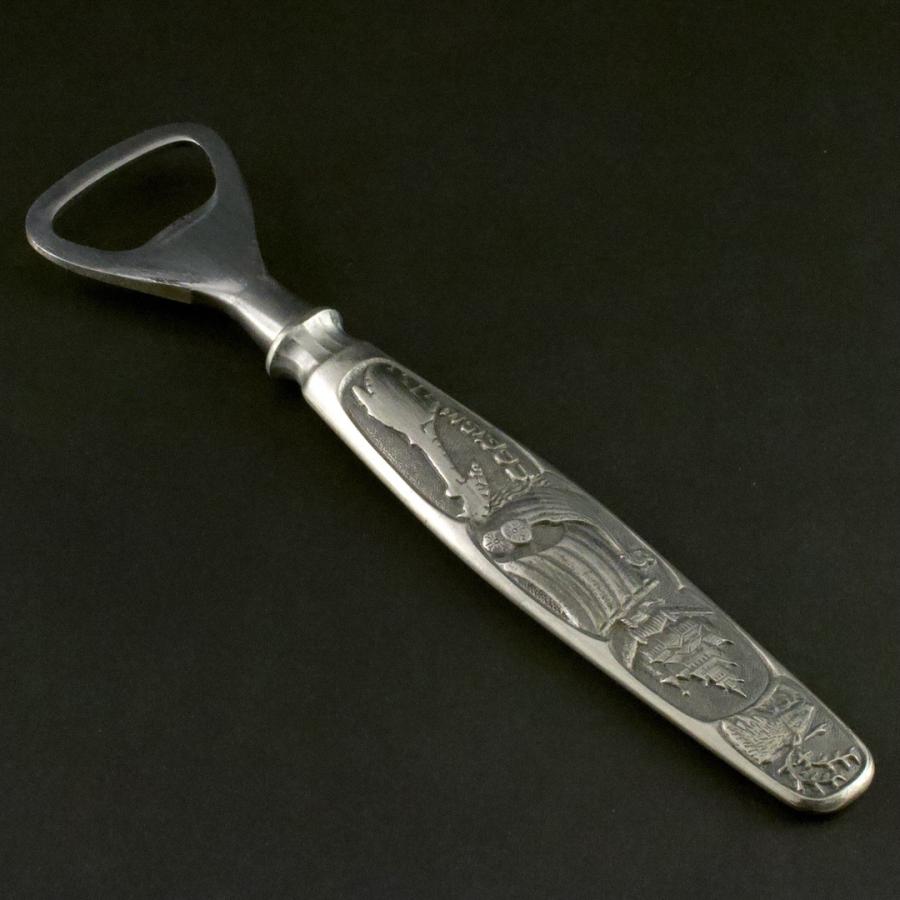 ノルウェー ピューター（Pewter HS） 錫 TINN 栓抜き Norge バイキング 