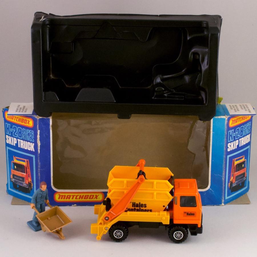 イギリス マッチボックス（matchbox） new Super Kings BEDFORD SKIP TRUCK K-28 1977 ...