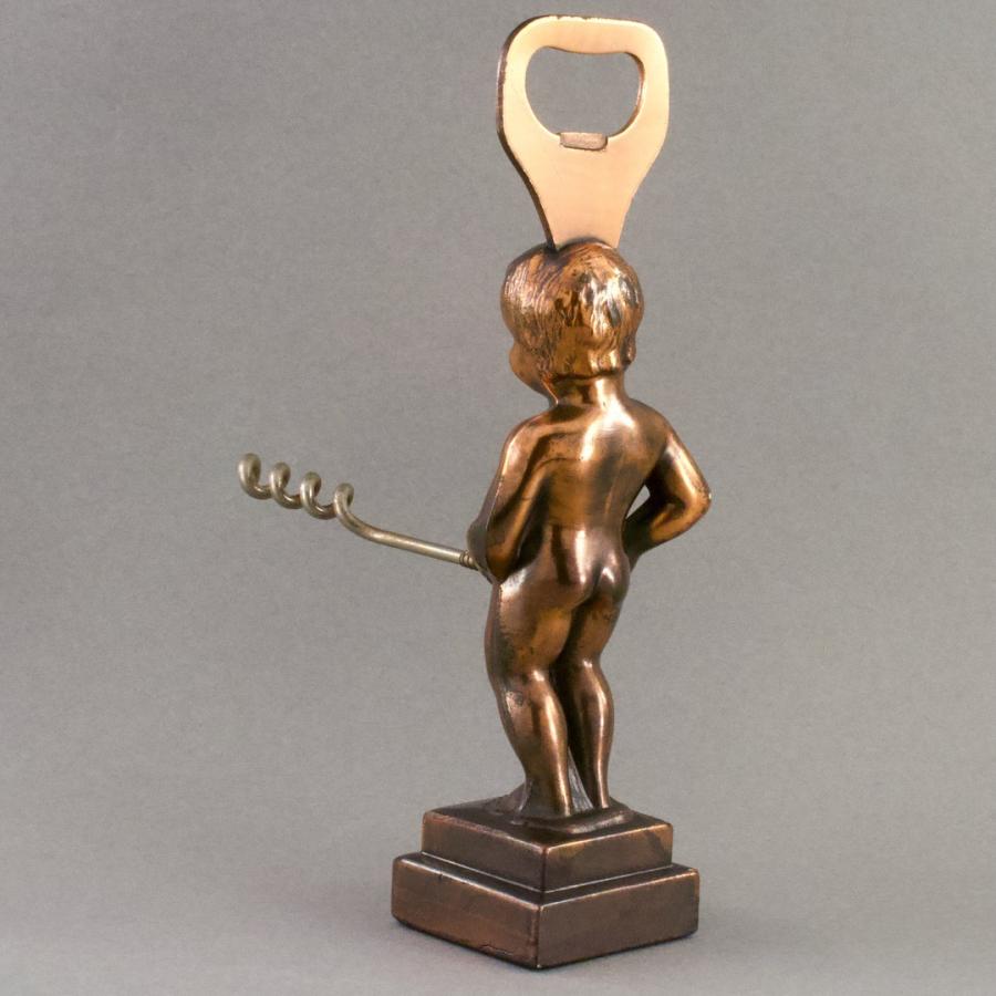 ベルギー ブリュッセル しょんべん小僧のコルク（栓）抜き BRUXELLES MANNEKEN PISの画像