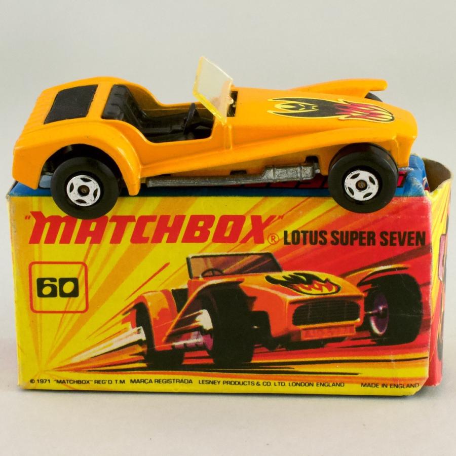 Matchbox Superfast N°60 – Lotus Super Seven Orange – En Boîte – Occasion