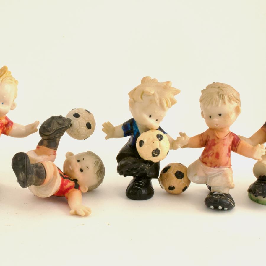 イタリア フォンタニーニ（Fontanini） 11人のサッカー少年チーム