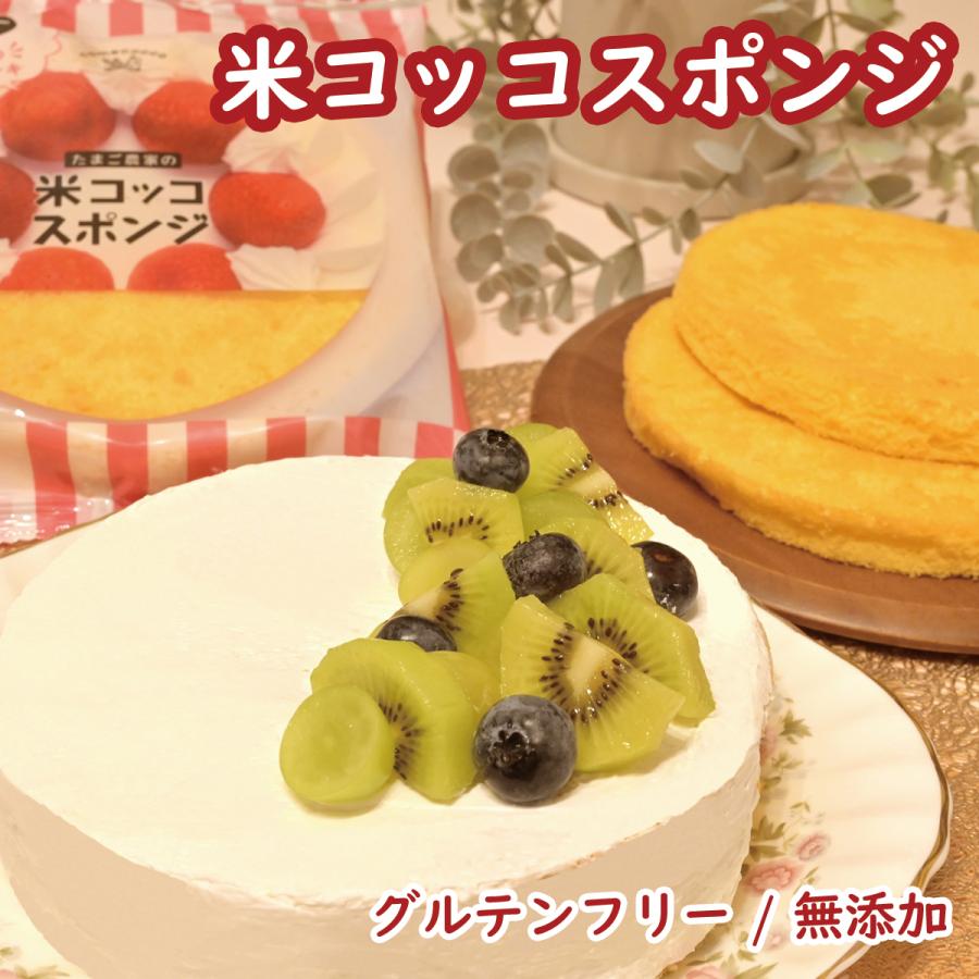 保障できる スポンジケーキ 冷凍 市販 5号 米粉 グルテンフリー お中元