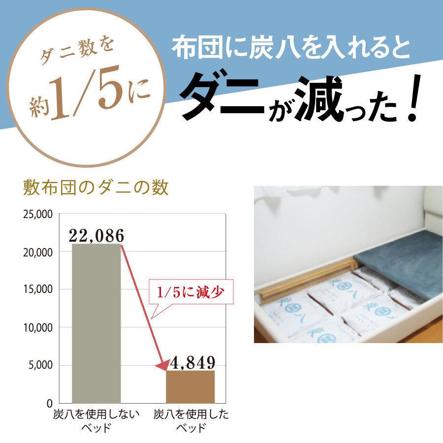 炭八　炭八スマート小袋15点セット　除湿剤  乾燥剤 クローゼット 湿気対策　繰り返し使用　半永久　炭八小袋 出雲ひのき　爆買_8