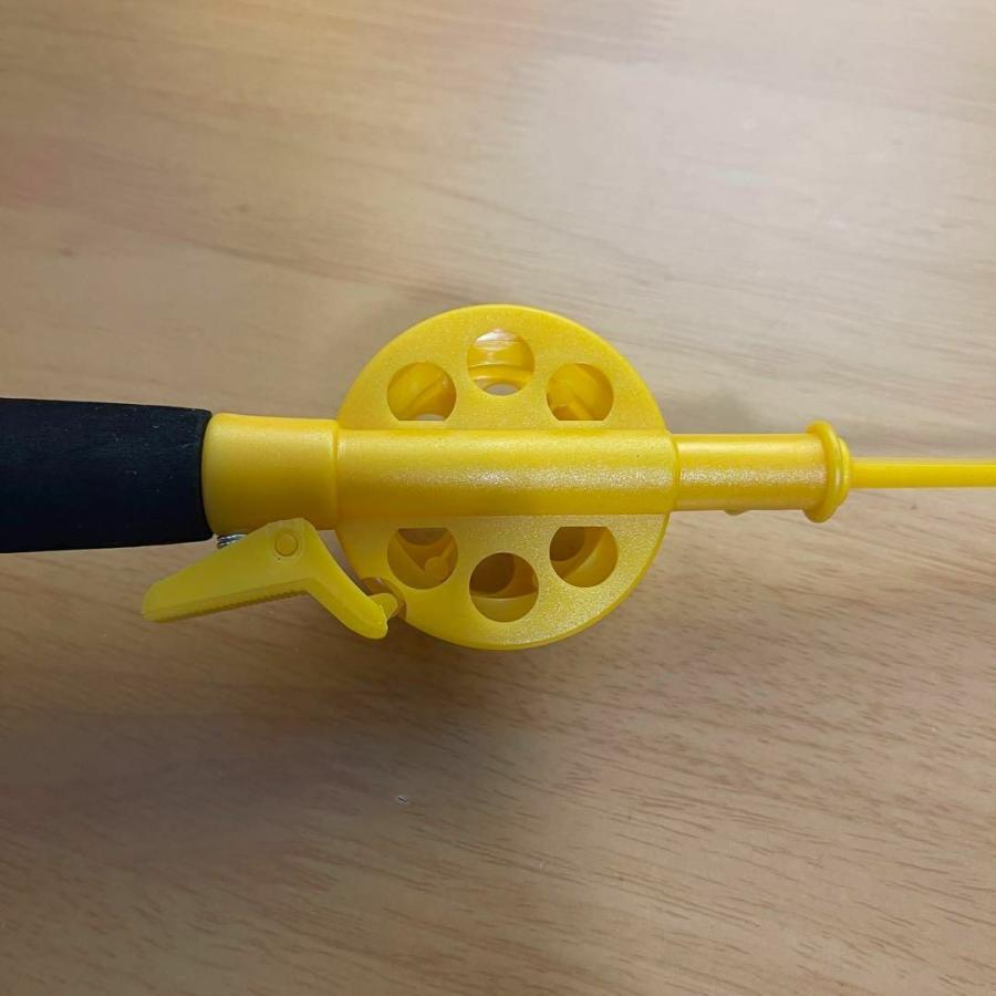 コンパクトロッド リールセット 短竿 33cm 2本セット 穴釣り ワカサギ
