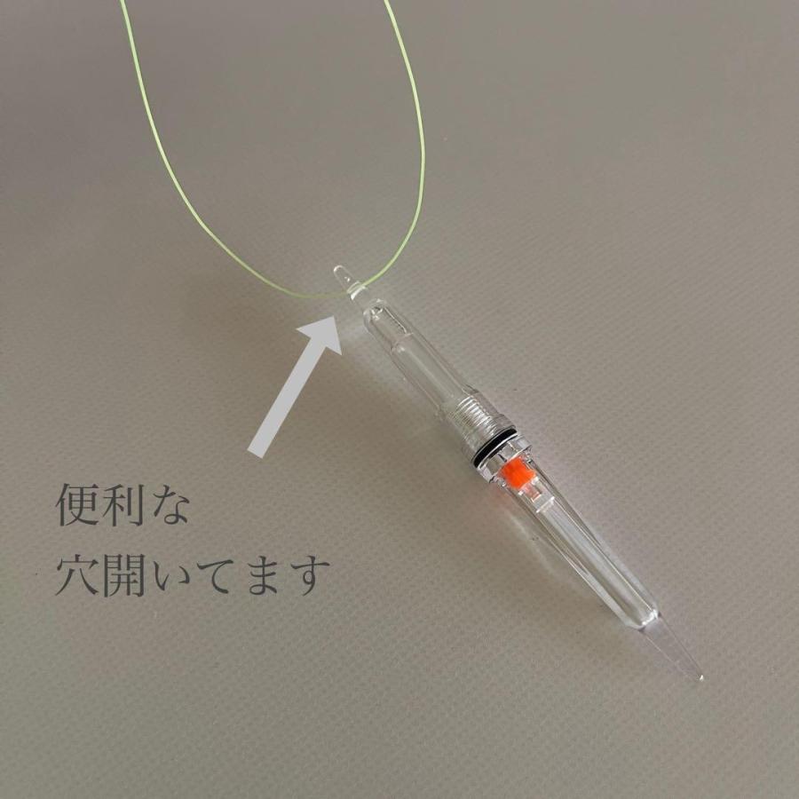 集魚灯 点滅赤 4本セット 誘魚灯 CR425水中ライト A形 遠投タチウオ 夜