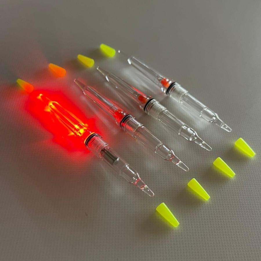 集魚灯 水中集魚ライト LED 点滅 眼型 5色セット タチウオ サビキ アジ : 釣具