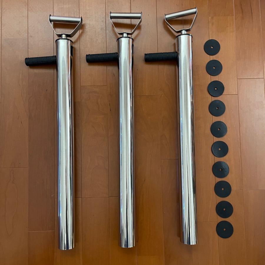 ヤビーポンプ 3本セット カメジャコ スナモグリ 穴ジャコ 黒鯛 ヤビーポンプ 3本セット カメジャコ スナモグリ 穴ジャコ 黒鯛
