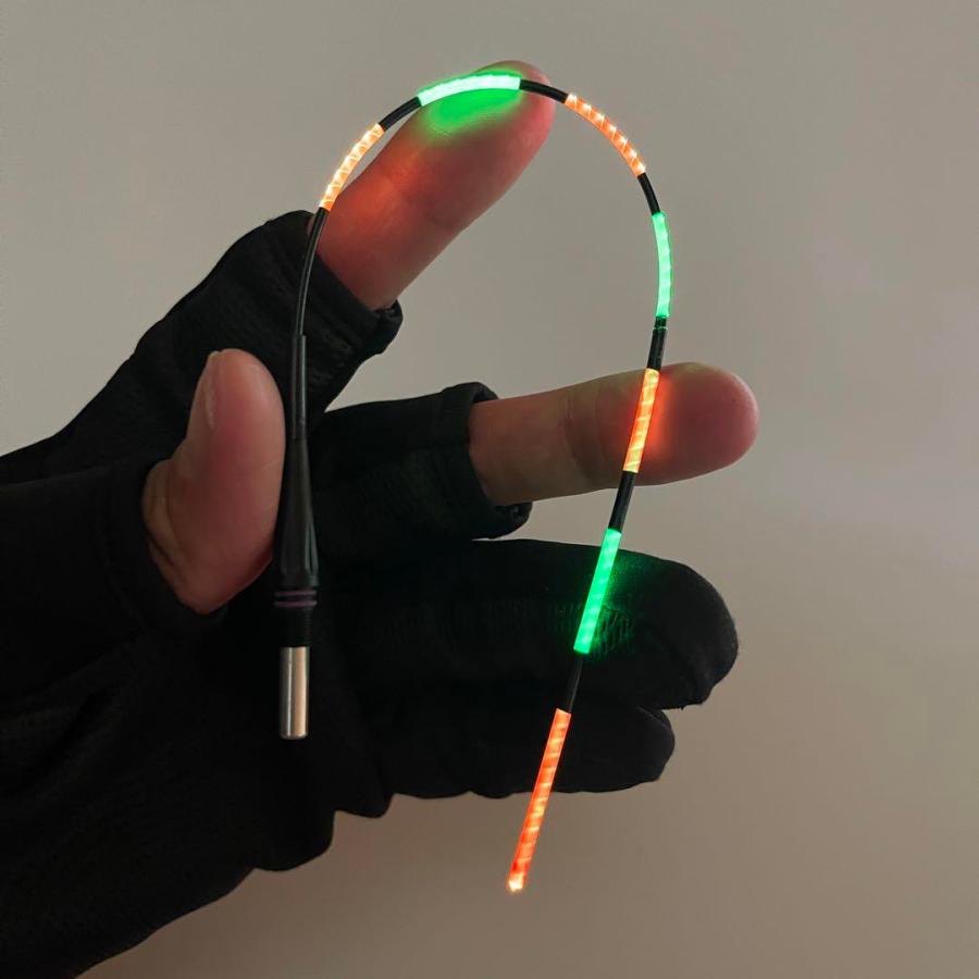 ウキトップ LED タイプA ヒットセンサー付き 7点発光 黒鯛 B33