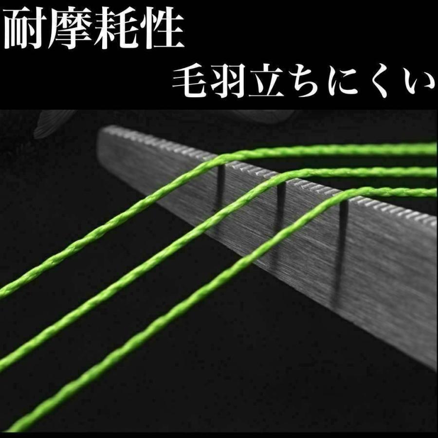 PEライン ブルー 青色 100m 4本編 0.4号 0.6号 0.8号 1号 1.2号 1