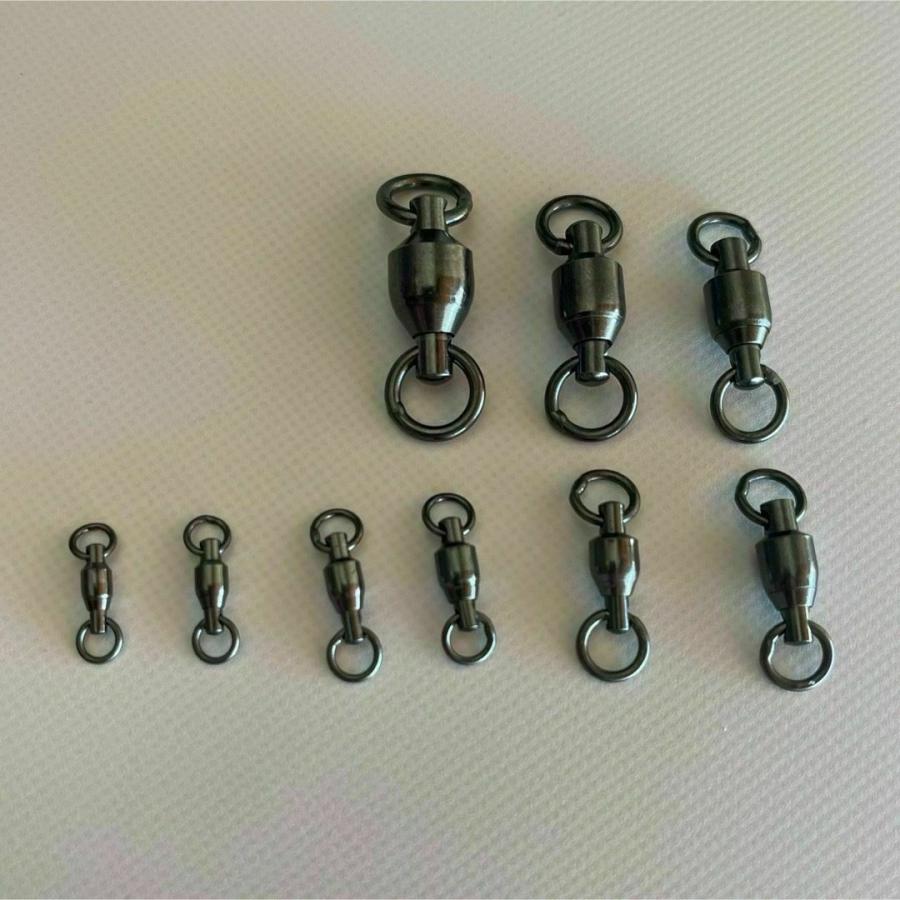 ボールベアリングスイベル サルカン ステンレス製 20個【#8】 |  | 07