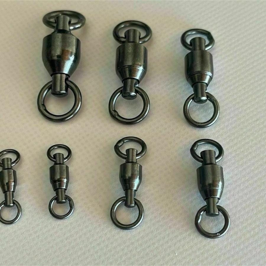 ボールベアリングスイベル サルカン ステンレス製 20個【#8】 |  | 09