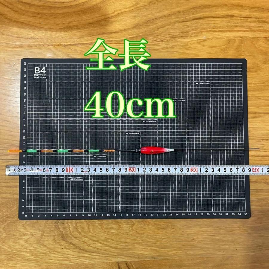 電気ウキ 棒ウキ 0.5号 7点発光 LED ヘラ浮き へら浮き 団子釣り 夜