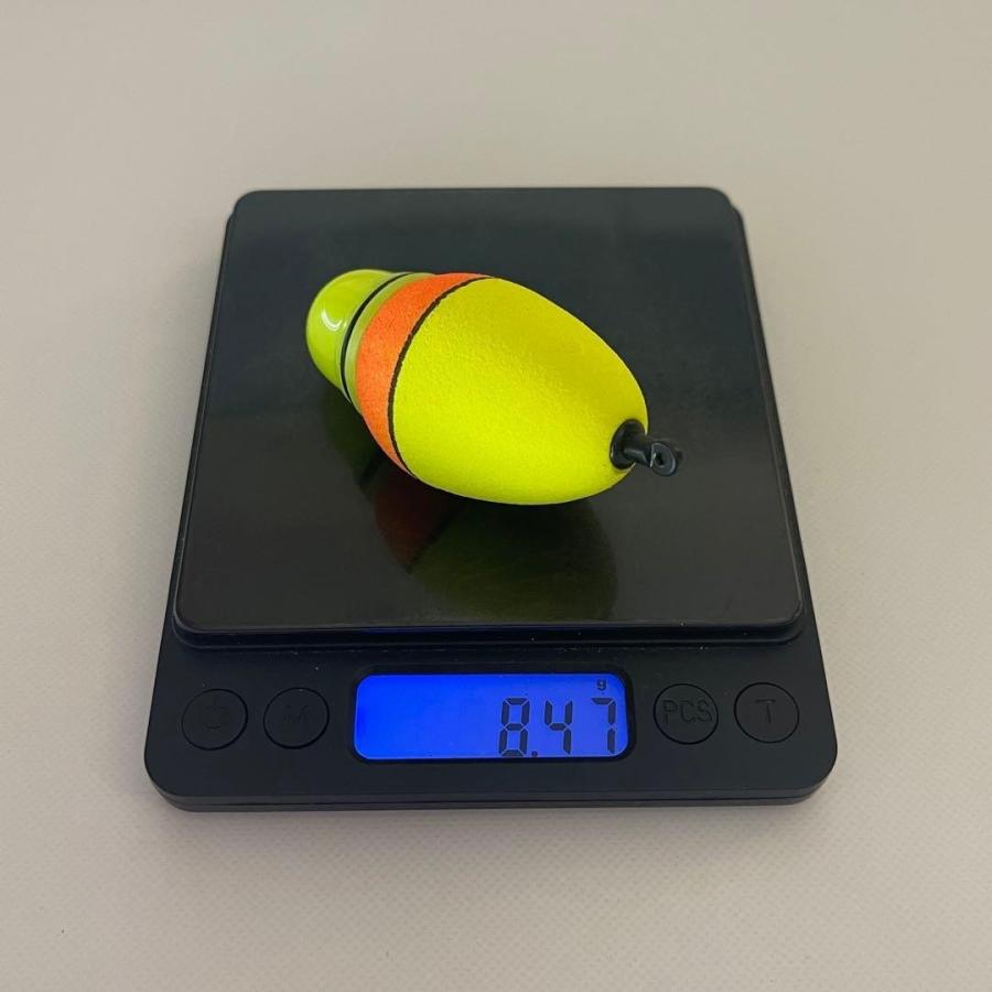 カラーチェンジ 電気ウキ 5号 2個セット 浮力20g 赤緑LED 夜釣り